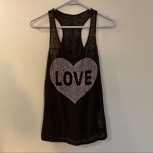 Women’s Racer back Tank Top, medium forever 21